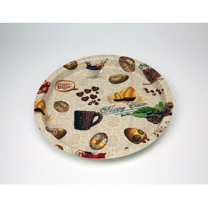 promotion gift plastic tray,custom plastic plates,round plastic serving plates