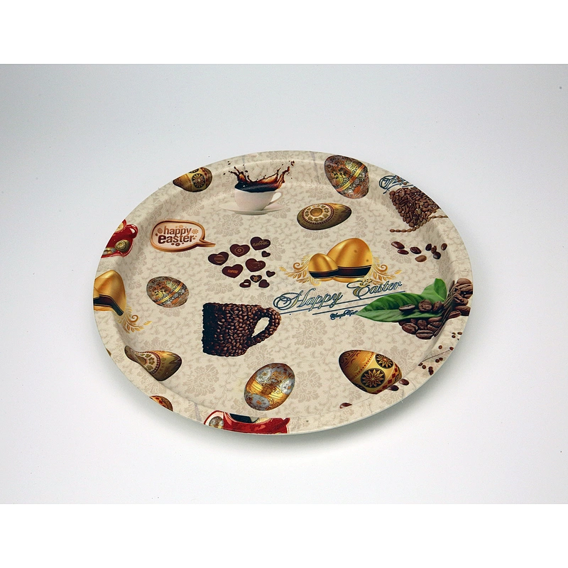 promotion gift plastic tray,custom plastic plates,round plastic serving plates