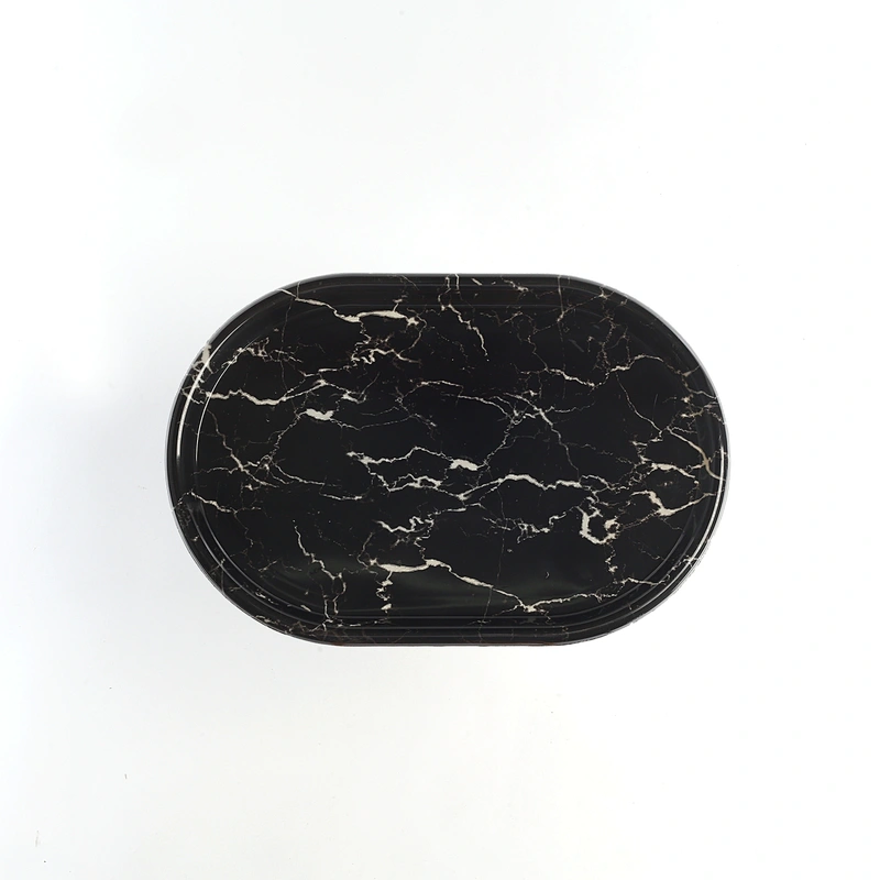 costom oval plastic tray,coffee small plastic tray,printed coffee plastic tray