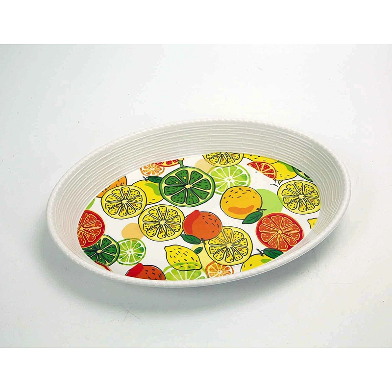 Printed white  cutlery set and  food  gold charger plate