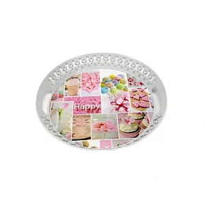 custom unbreakable free sample size optional round tray