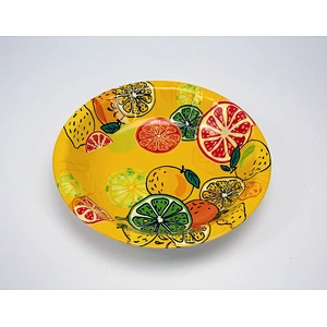 Large food plastic serving tray,plastic cup holder tray,coffee printed plastic tray