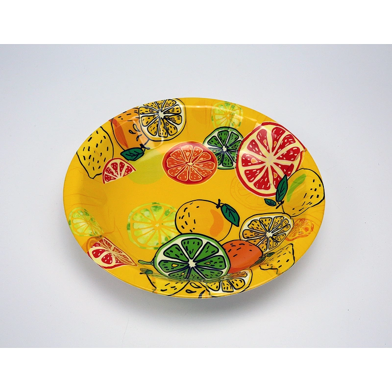 Large food plastic serving tray,plastic cup holder tray,coffee printed plastic tray