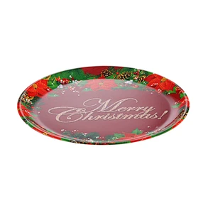 Various high meter Large plastic round plate / round plastic dish