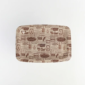 custom rectangular plastic serving tray,bar serving plastic tray, large size plastic tray