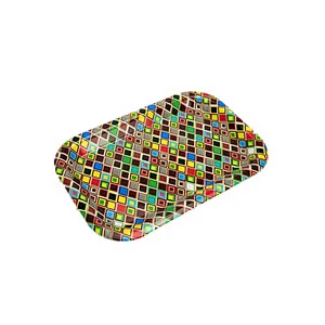 Food contact safe handpainted under glazed japanese style pp plate sushi plate