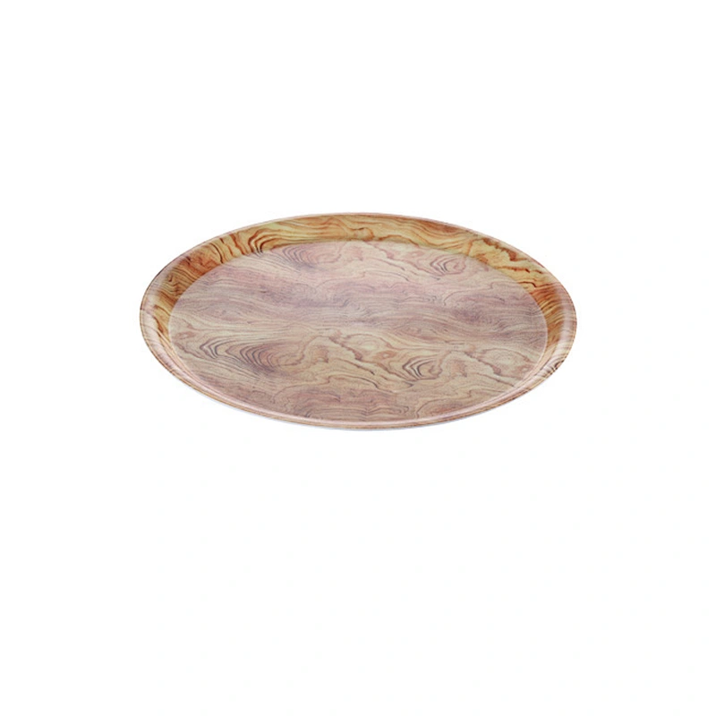Wholesale round shape Custom Design Plastic Tray