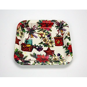 Clear square PP plastic tray,large deep square shallow plastic tray,promotion gifts plastic tray