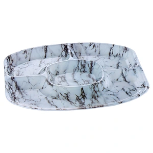 new design plastic tray,dinnerware food PP tray,large shallow plastic tray