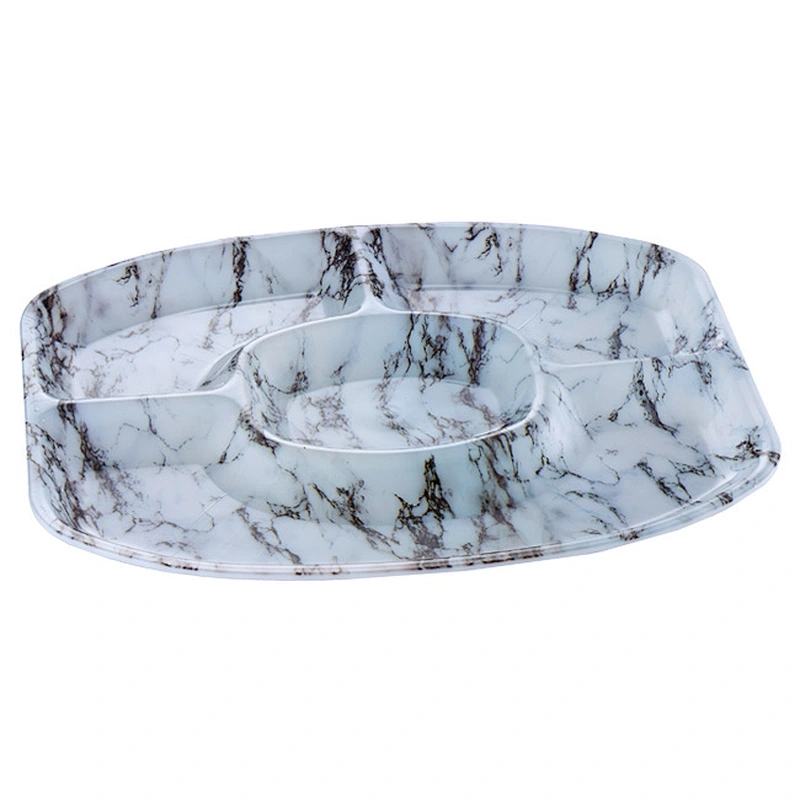 new design plastic tray,dinnerware food PP tray,large shallow plastic tray