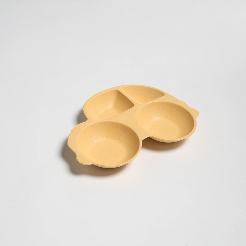 The high quality Non-toxic and harmless for children Wheat straw tray