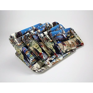 Top custom plastic serving tray,food large decorative plastic tray,promotional food plastic tray
