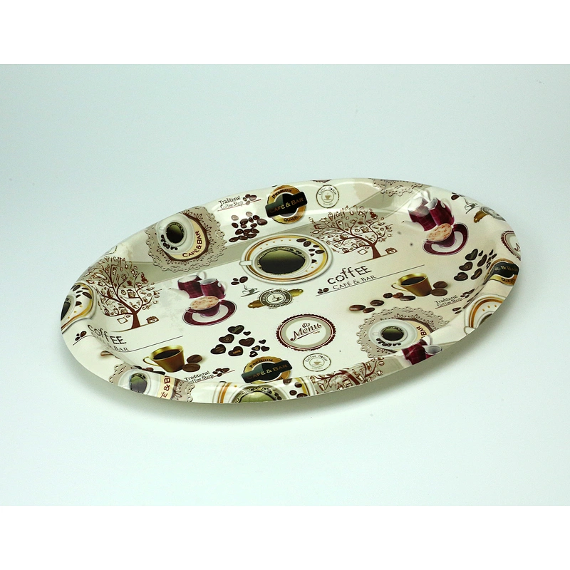 promotion Cake plastic tray printed plastic tray custom plastic serving  tray