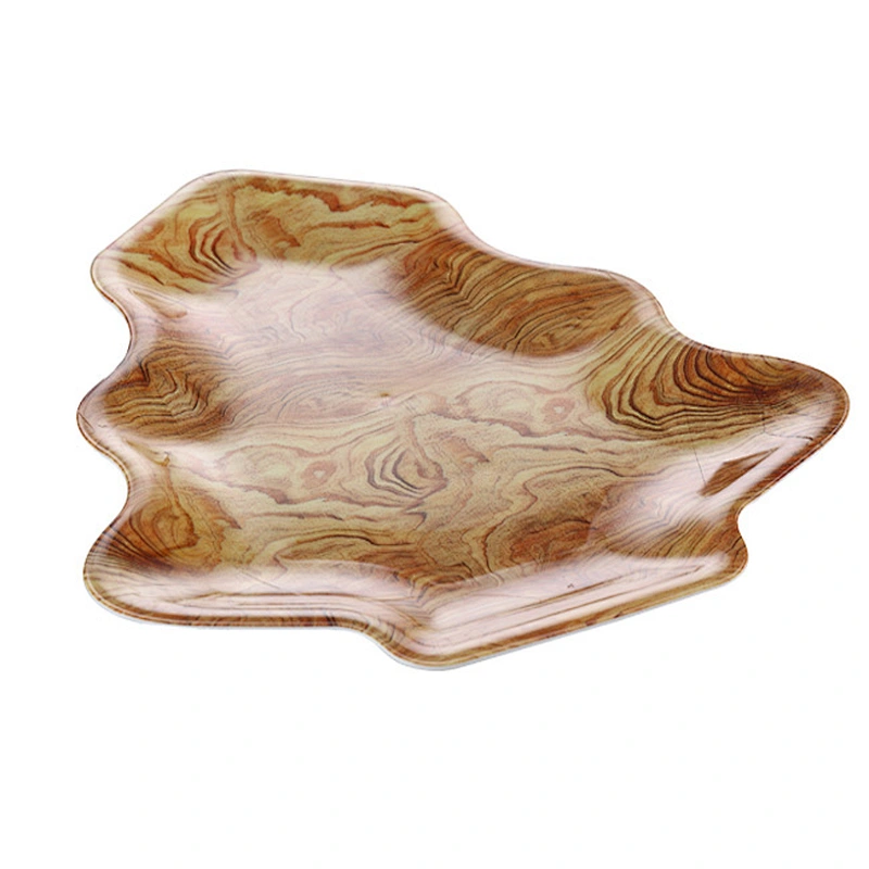 plastic christmas tree shaped food serving tray