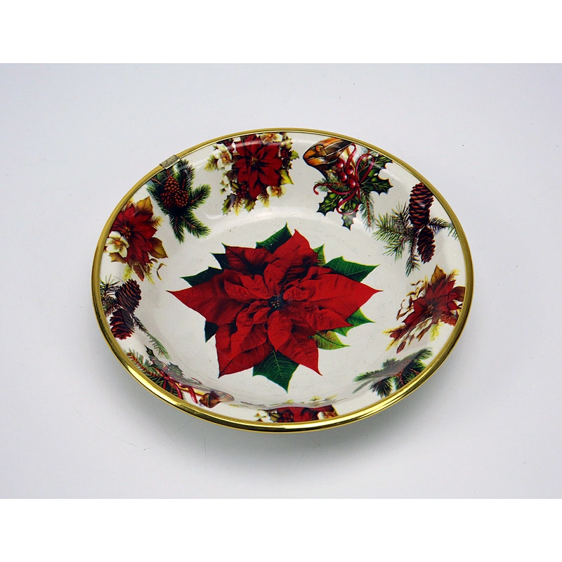 costom large food plastic serving tray,promotion christmas holiday  tray,full printed plastic tray