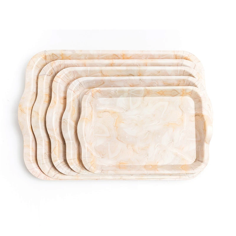 Hot  factory plastic tray with handle wholesale cheap kitchen plastic tray