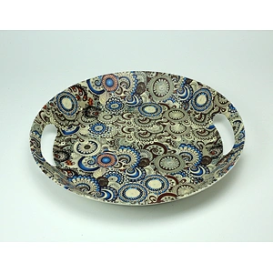 Cheap serving tray with handles,designer food serving tray,high quality plastic tray