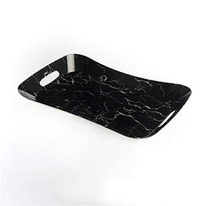 Good price promotion gift flower design hole  shape tray