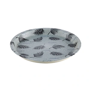 Round Disposal Plastic Food/Fruit Container Packaging Tray Party Tray