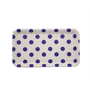 Wholesale unbreakable free sample  custom printed cheap small pp  tray