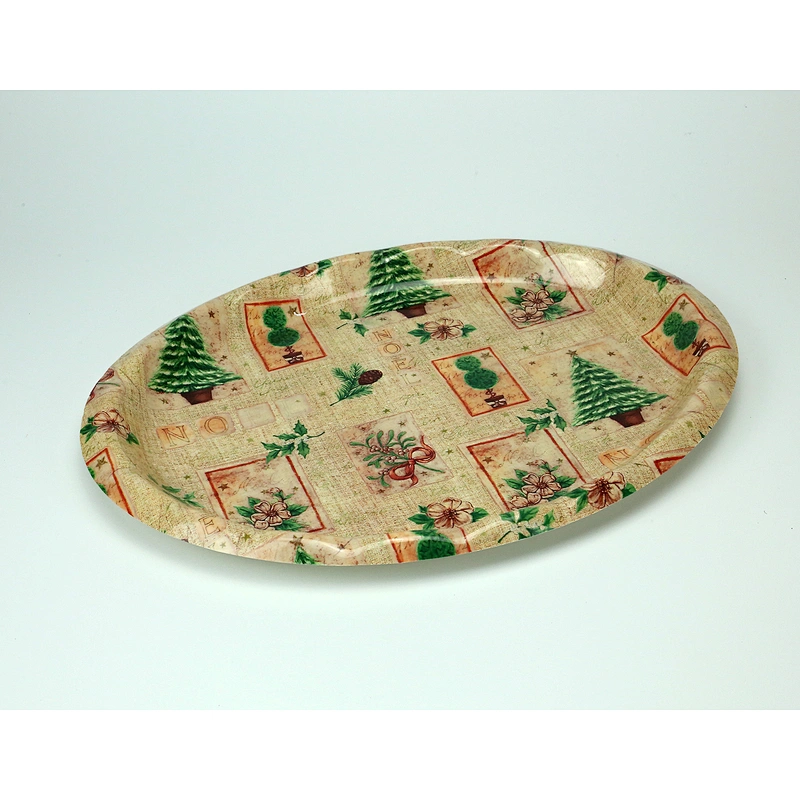 promotion Cake plastic tray printed plastic tray custom plastic serving  tray