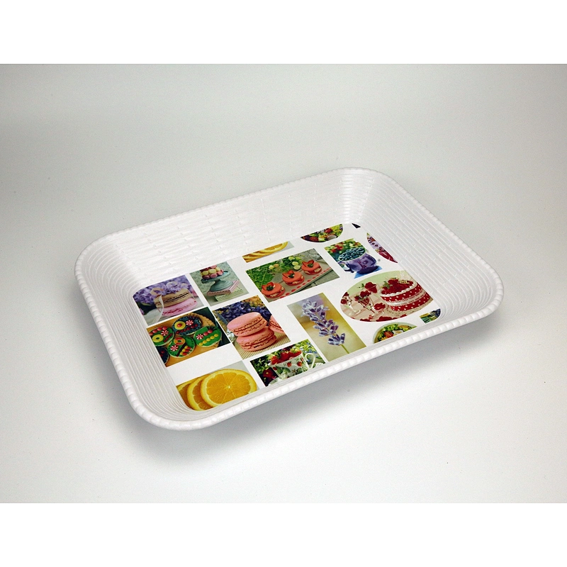 Custom plastic shade washing machine big rectangle tray