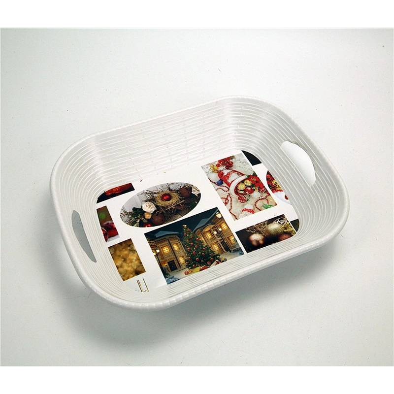 Custom Large plastic fruit tray white food plastic tray vegetable plastic tray