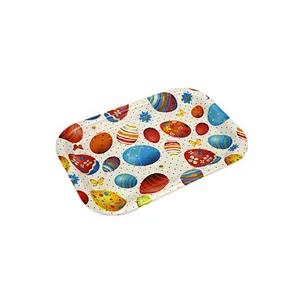 Wholesale plastic print candle for home decor washing machine tray