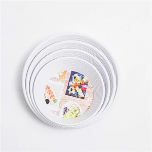 hot sale new design dinnerware set disposable plastic plates