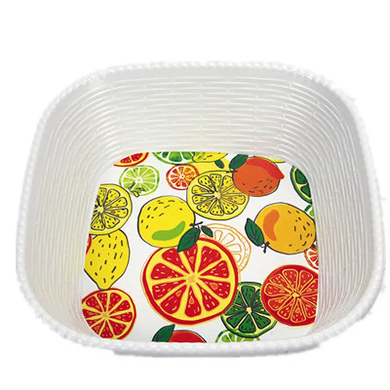 Square large plastic tray plastic coffee and cake tray new  arrival latest design serving plastic tray