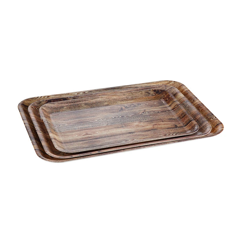 Factory printing service tray  food serving dinnerware service ramadan tray