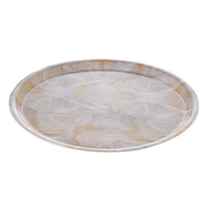 custom plastic tray promotion christmas holiday tray  printing flower plastic tray