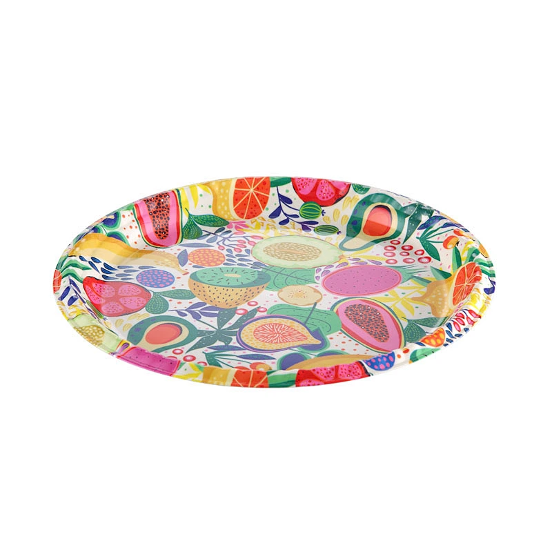 Fashionable Wholesale Customized Printed Plastic Christmas tray