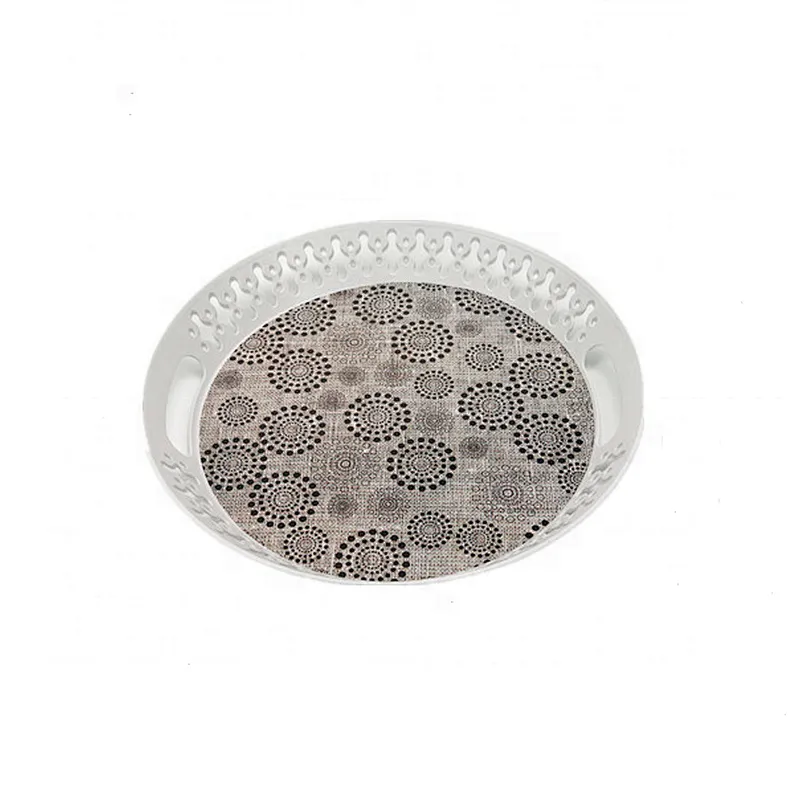custom unbreakable free sample size optional round tray