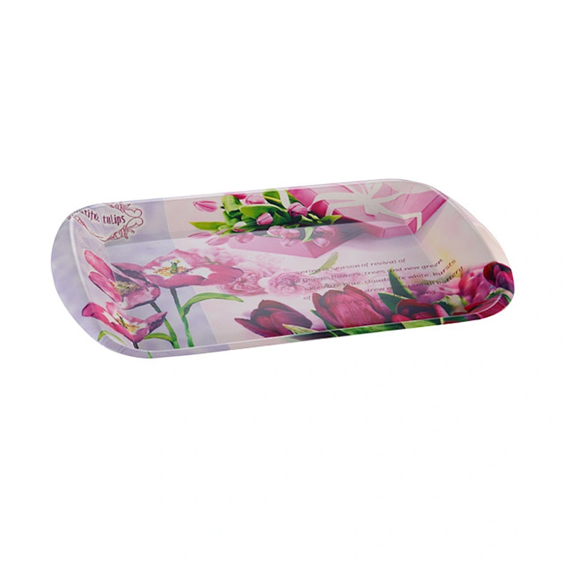 Newst design lunch tray,party platter,kitchen food anti slip tray