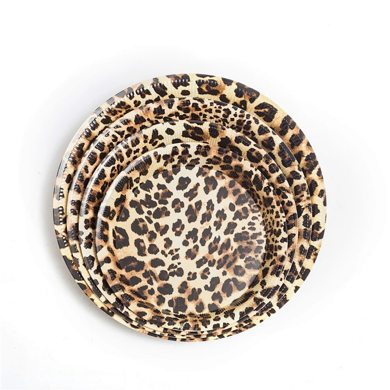 NON-Silp  PP Material OEM/ODM serving tray round serving tray