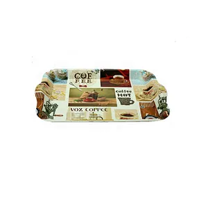 Custom logo decorative polypropylene plastic new design tray