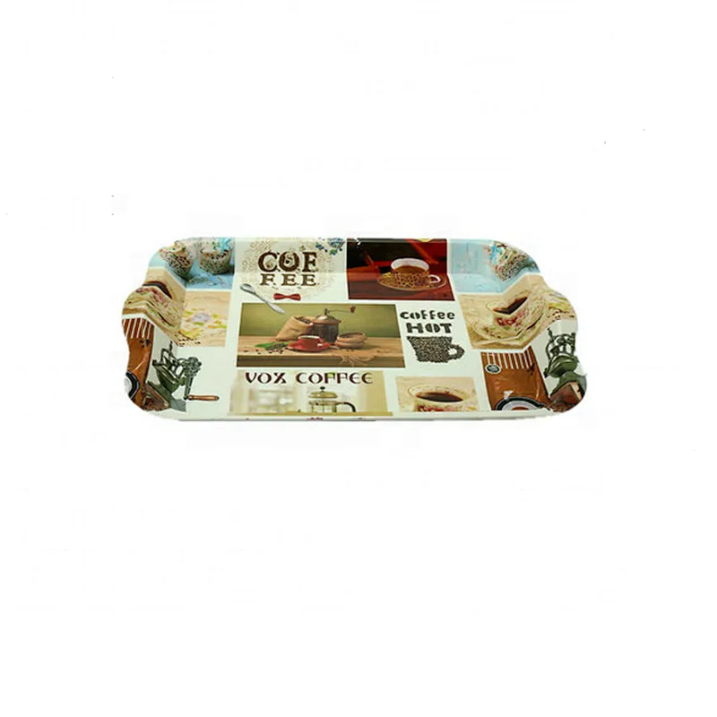 Custom logo decorative polypropylene plastic new design tray