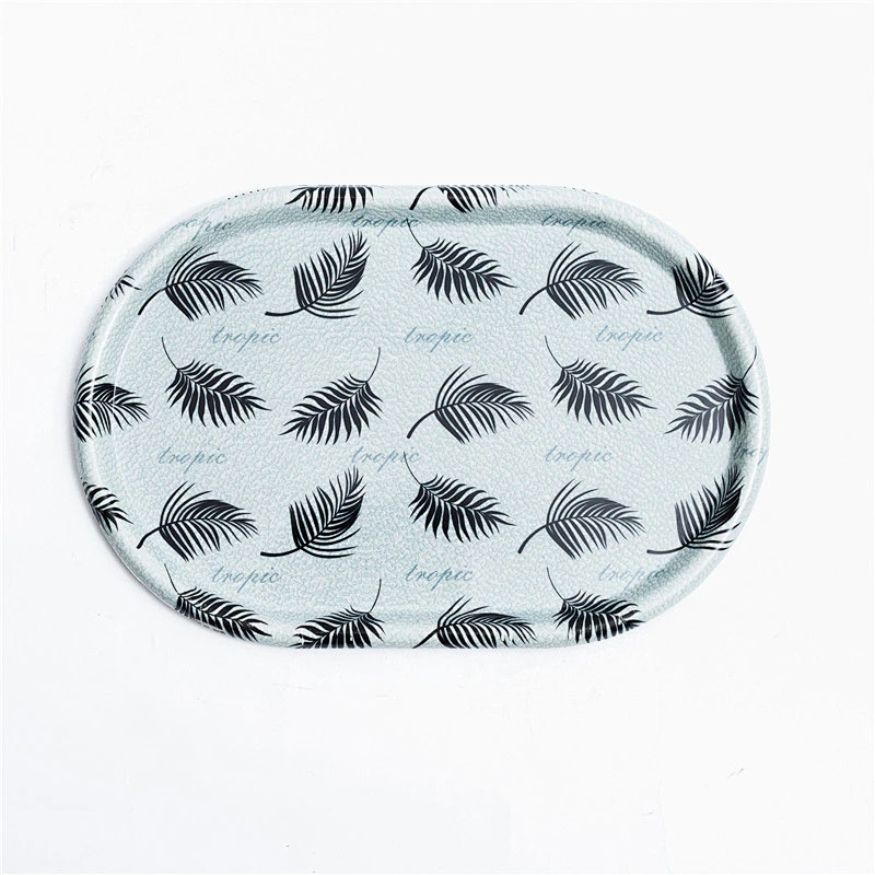costom oval plastic tray,coffee small plastic tray,printed coffee plastic tray