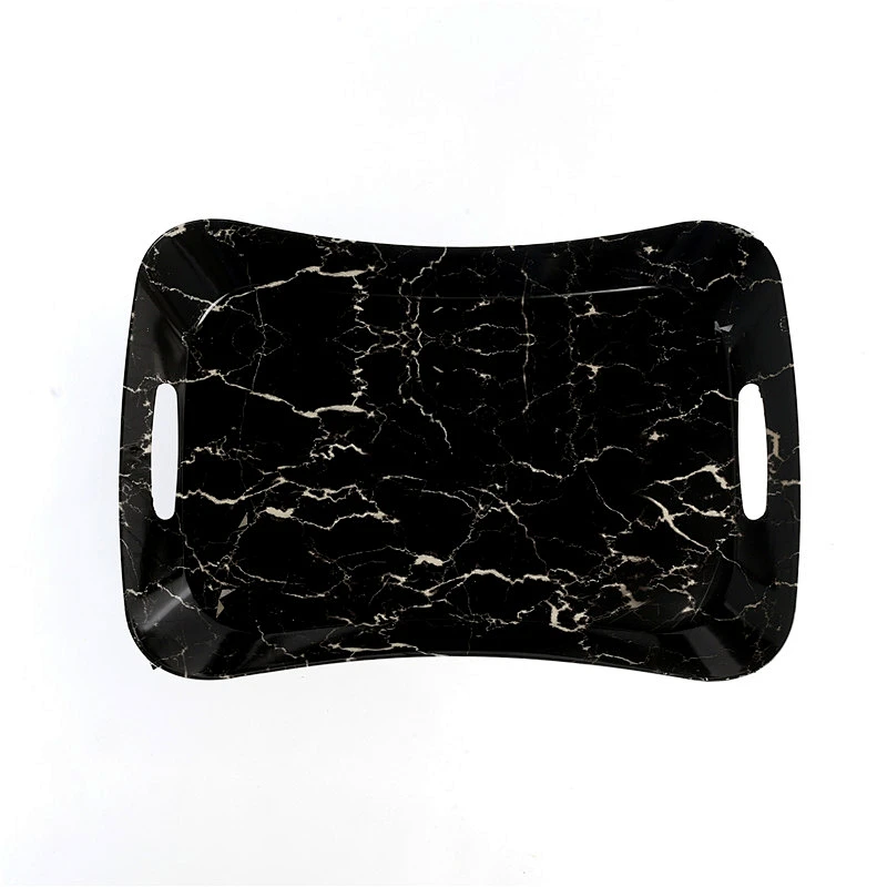 Good price promotion gift flower design hole  shape tray