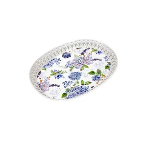 Wholesale top choice melamine plastic christmas luxury dinnerware sets