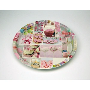 custom printed serving tray,fruit tray,plastic serving tray