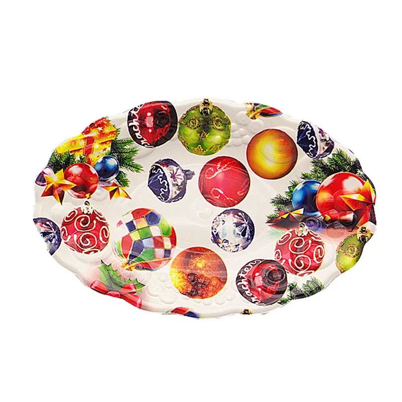Moon cake plastic tray,plastic cafeteria tray,small oval food plastic serving tray