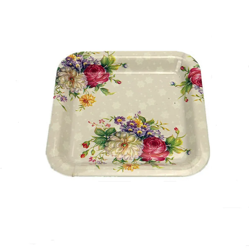 Custom Cheap  sushi plate /promotion gift set mini plastic charger dinnder plate