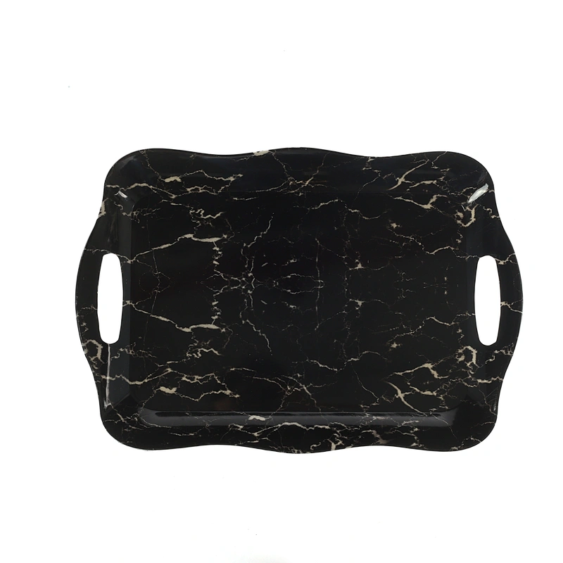 New design of plastic tray,large size with handle plastic tray,cheap food grade plastic tray