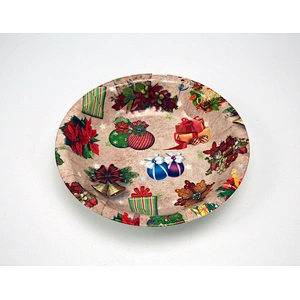 Large food plastic serving tray,plastic cup holder tray,coffee printed plastic tray