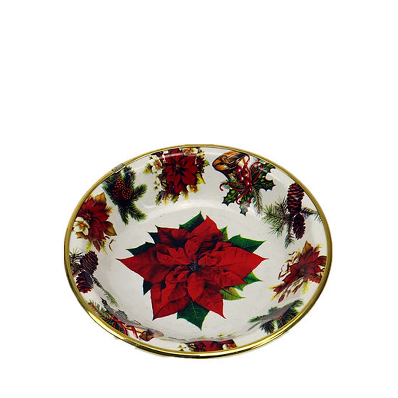 Houseware items cheap full printing round rattan charger plates