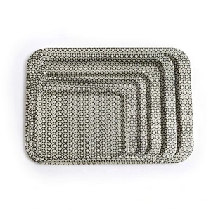 custom western design serving tray,rectangular large size food tray,hot sale serving plastic tray
