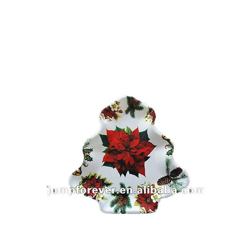 customized for restaurant serving plastic tray ,printed holiday plastic tray,plastic christmas tray
