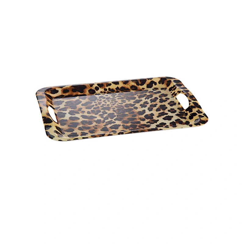 new mould promotion gift wood design rectangle plastic plate